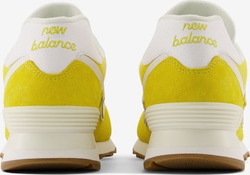 Baskets basses '574' new balance en jaune