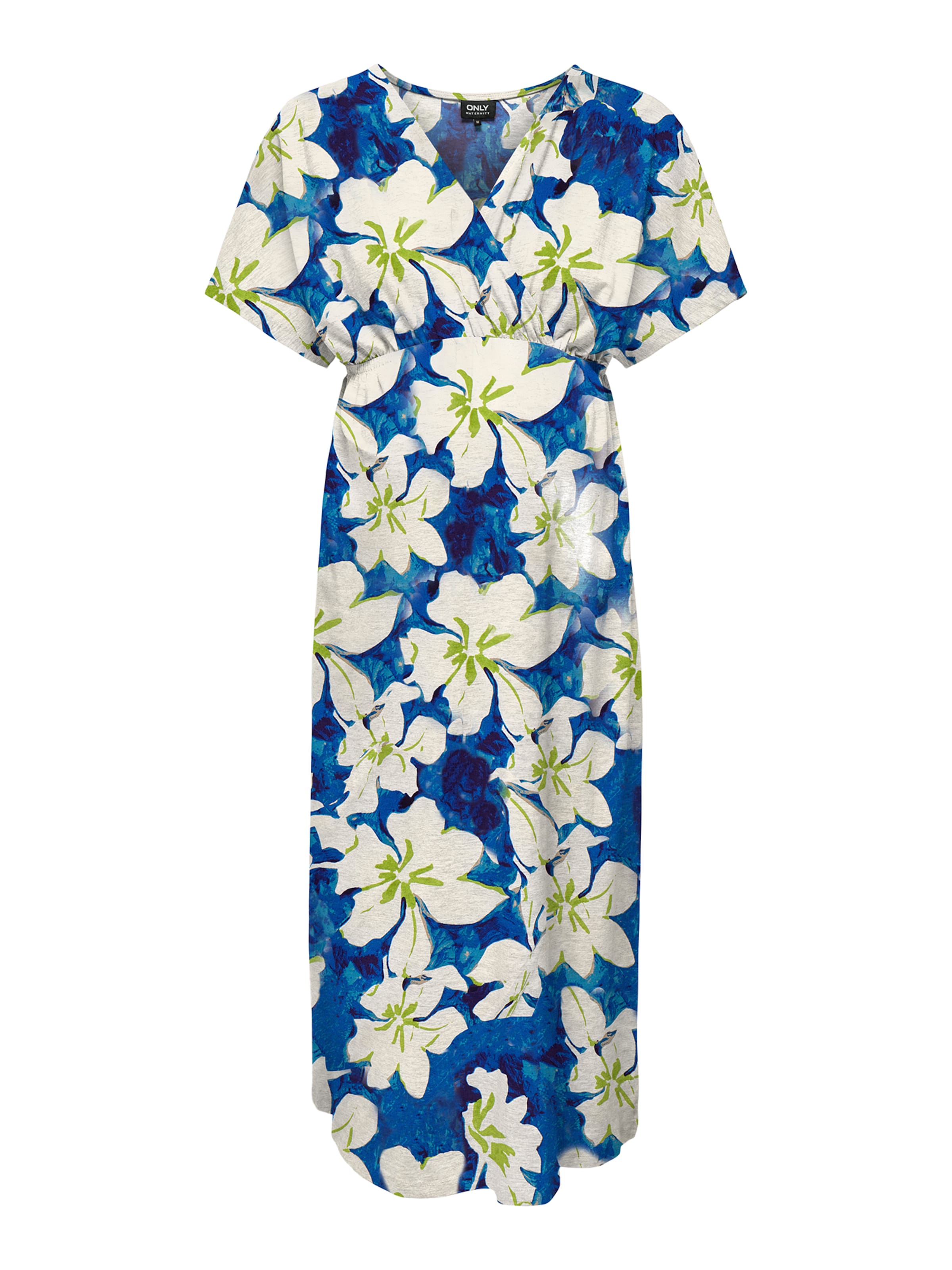 Robe d’été 'OLMJANE' Only Maternity en bleu : devant