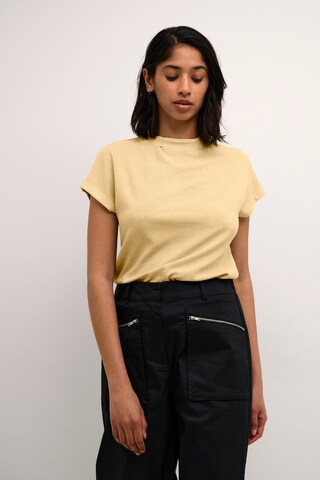 KAREN BY SIMONSEN Shirt 'Dandy' in Yellow: front