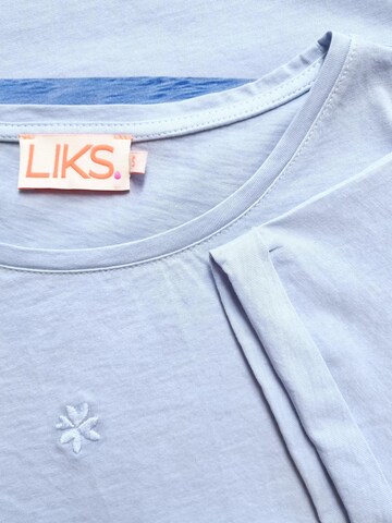 LIKS. Munich Shirt in Blauw