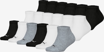PUMA Sokken in Grijs: voorkant