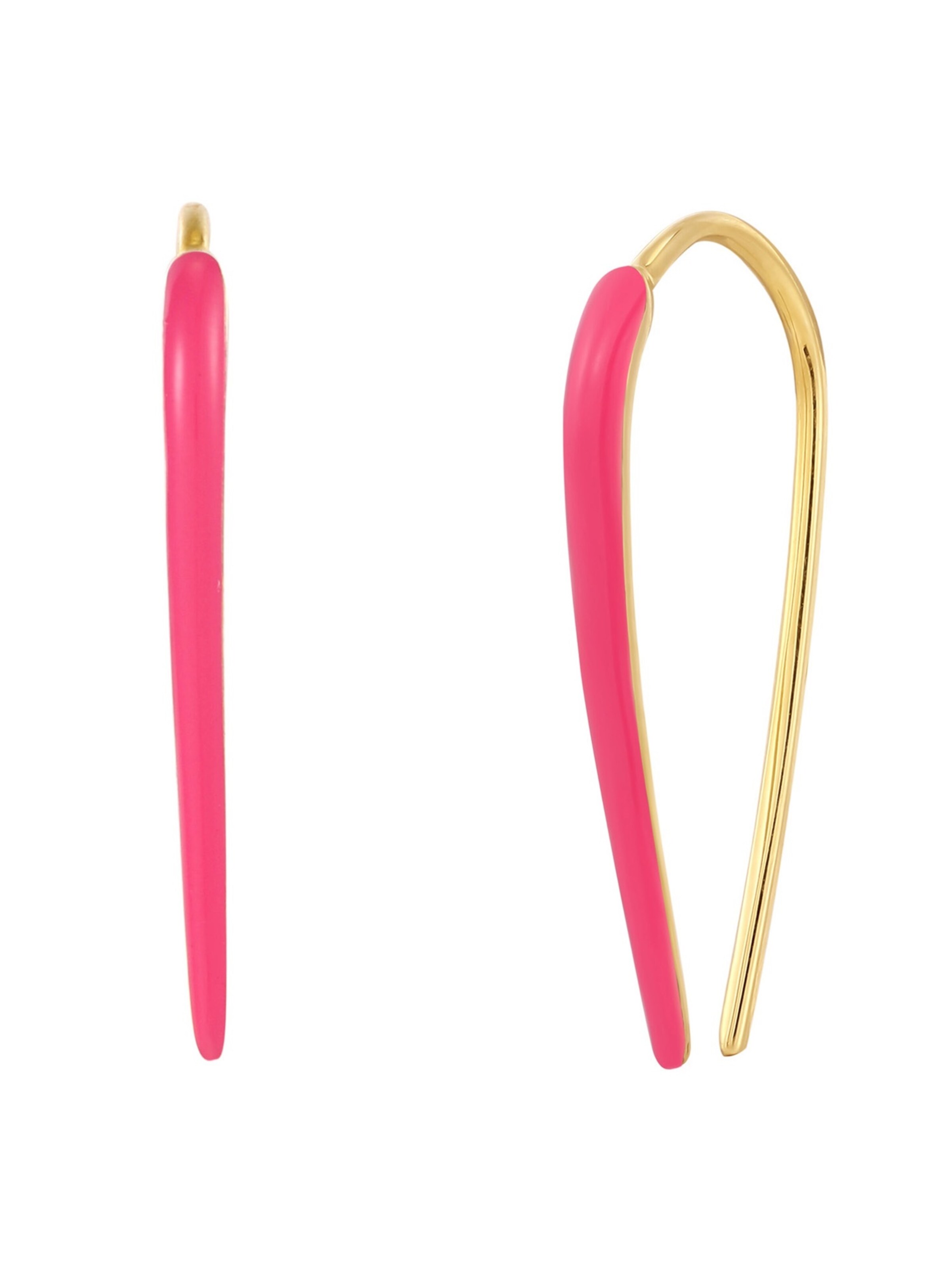 Glanzstücke München Oorbellen in Goud: voorkant