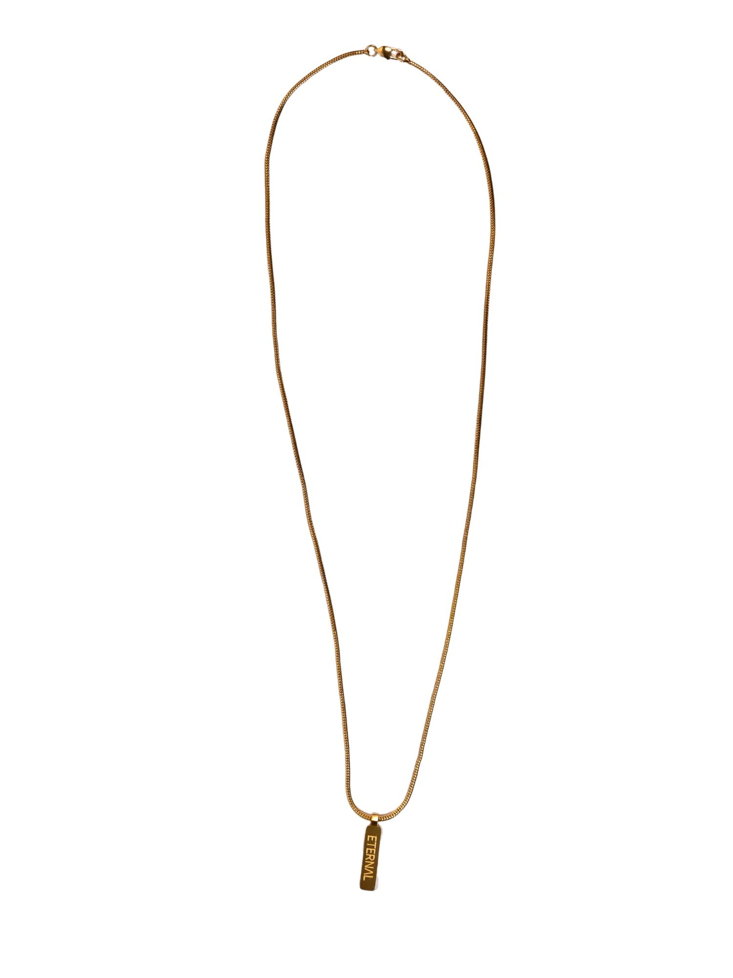 Eternal Necklace 'Snake' in Gold