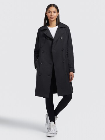 Manteau mi-saison 'Sarina2' khujo en noir