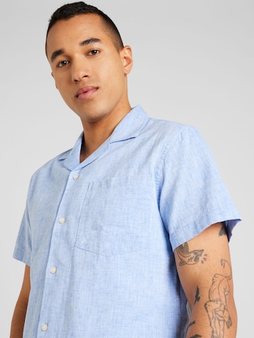 Coupe regular Chemise 'Giles Bowling' Clean Cut Copenhagen en bleu