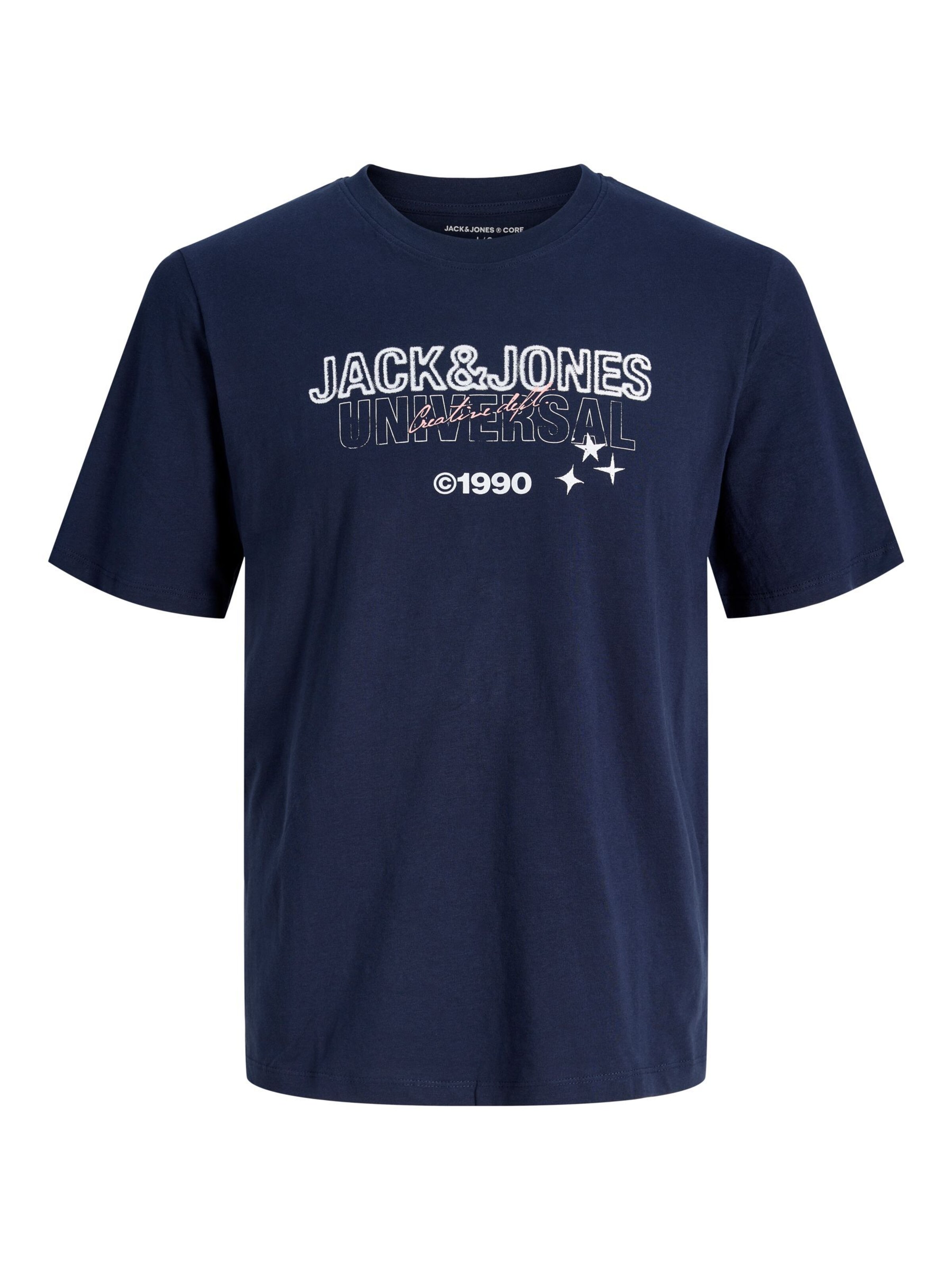 JACK & JONES Shirt in Blauw: voorkant