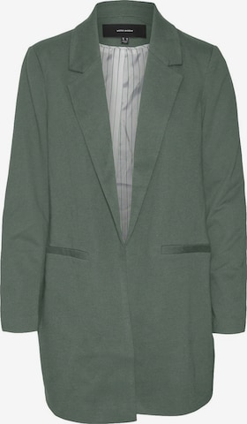 Vero Moda Curve Blazer 'CHARUKI ' i grøn: forside