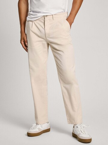 Loosefit Pantaloni chino di Pepe Jeans in bianco: frontale