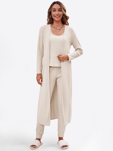 Imily Bela Pyžamo - Béžová: predná strana