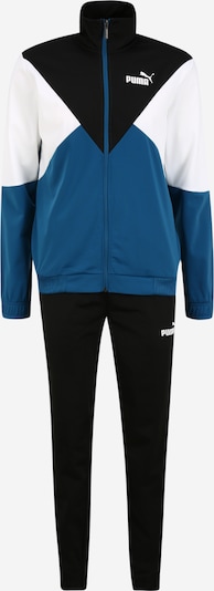 PUMA Survêtement en bleu ciel / noir / blanc, Vue avec produit