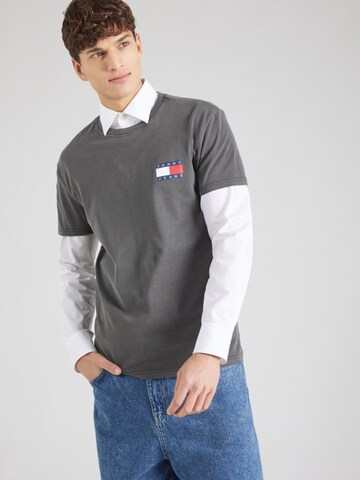 Tommy Jeans Koszulka 'HERITAGE' w kolorze szary