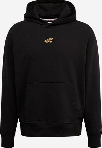 Sweat-shirt Tommy Jeans en noir : devant