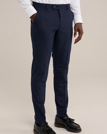 WE Fashion Slimfit Housut värissä sininen