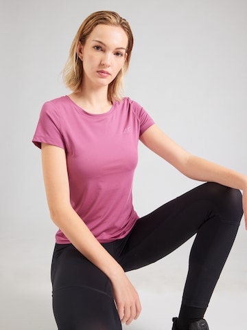 4F Functioneel shirt in Roze: voorkant