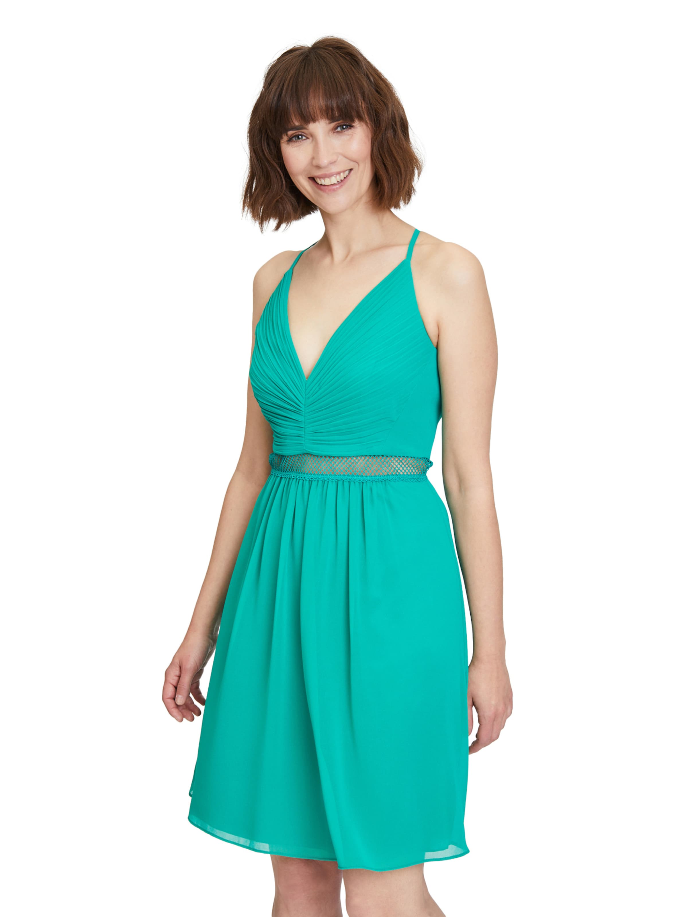 Vera Mont Cocktail Dress in Green: front