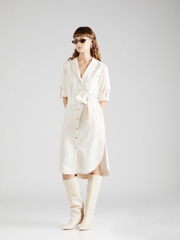 Pepe Jeans Shirt dress 'EDAN' in Beige