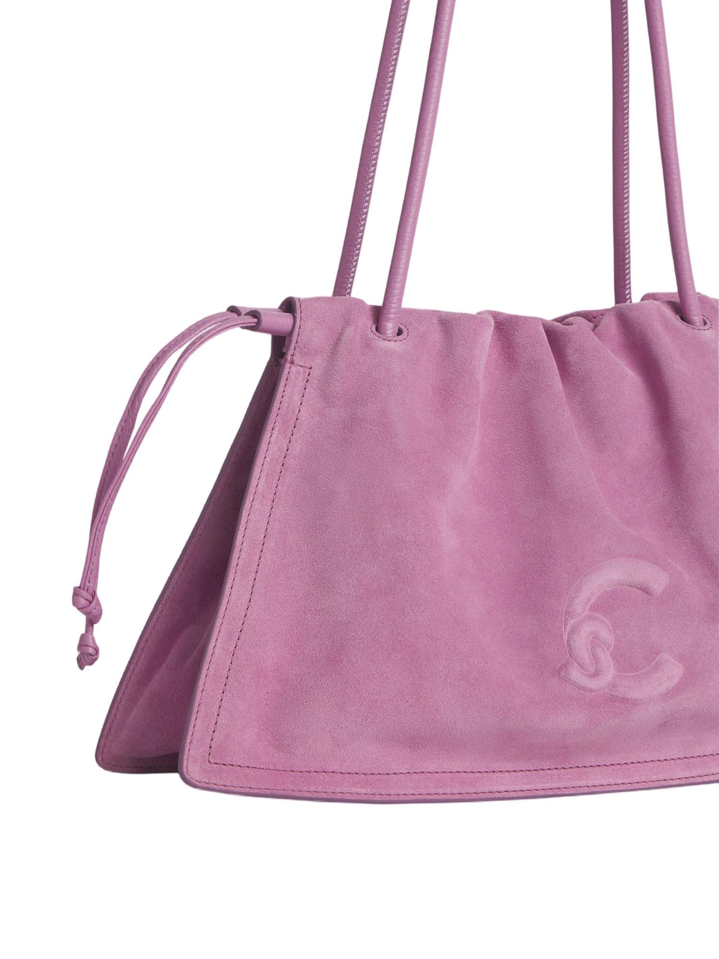 Coccinelle - Bolso de hombro 'COCCINELLE Dulse Suede S26' en lila
