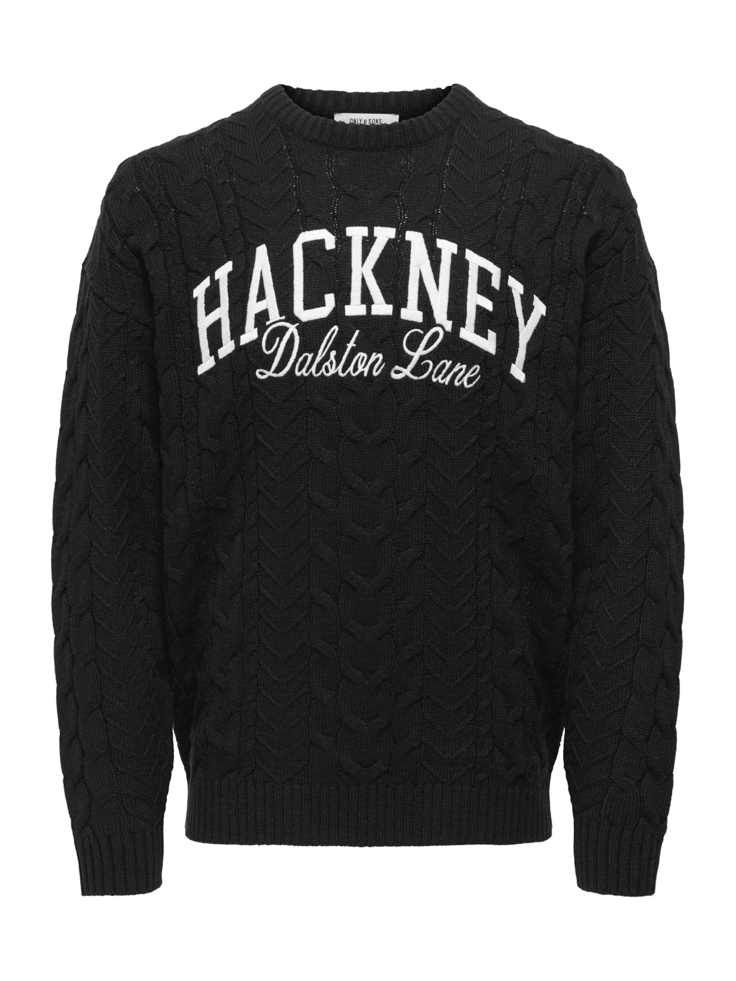 Pull-over 'ONSMack' Only & Sons en noir : devant