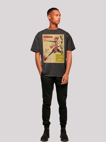 T-Shirt 'Big Hero 6' F4NT4STIC en noir