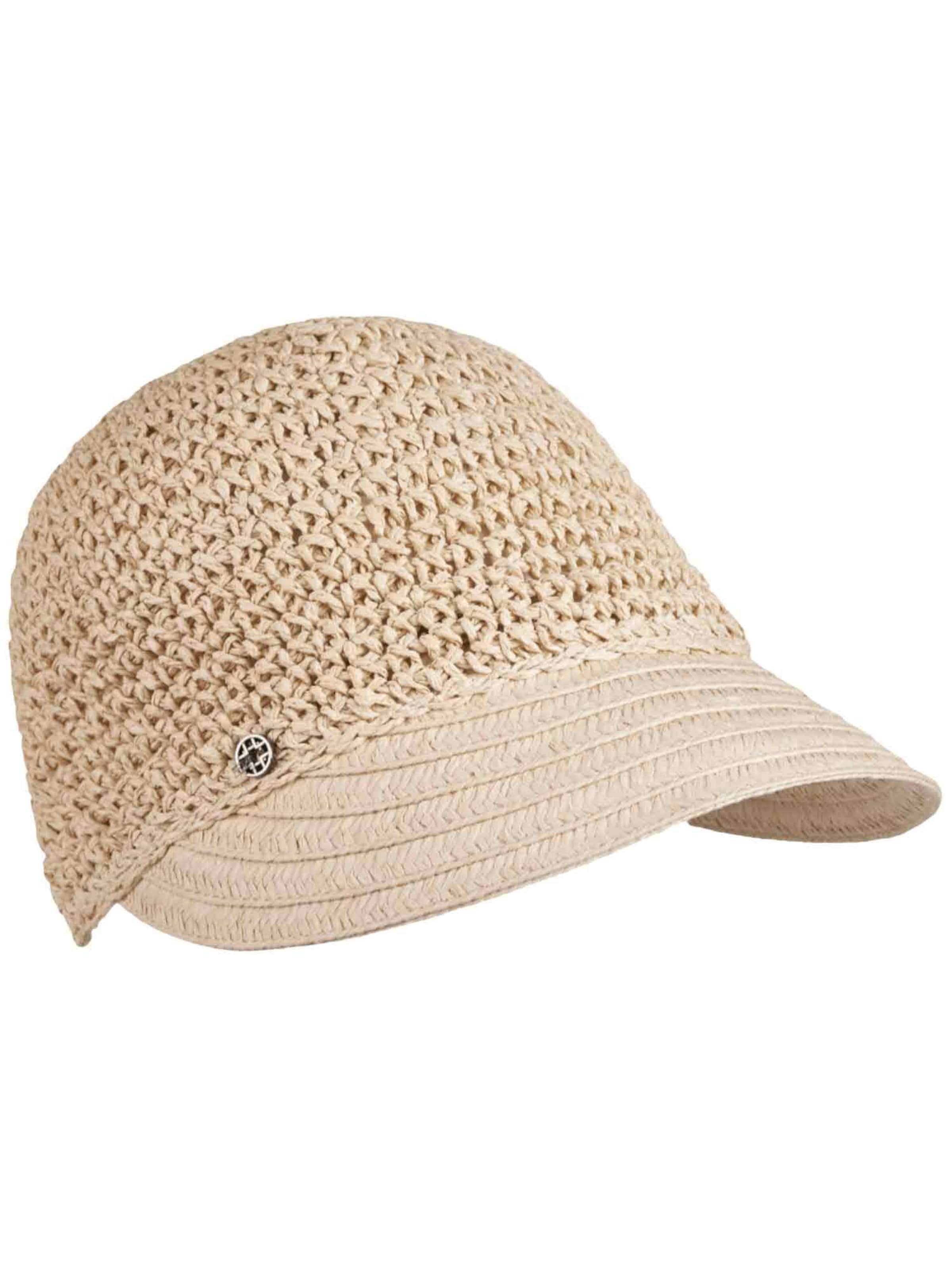 LOEVENICH Cap in Beige: Vorderseite