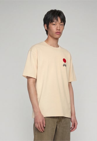 EDWIN Shirt 'Sun' in Beige: front