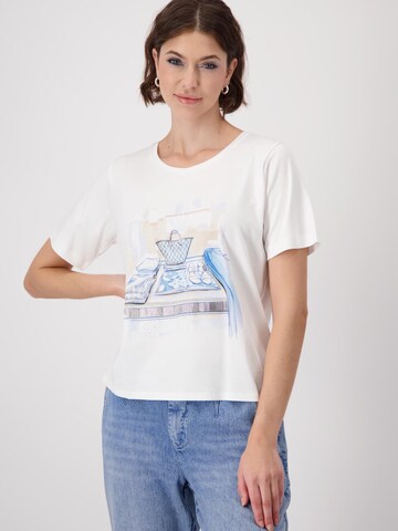 monari - Camiseta en blanco: frente