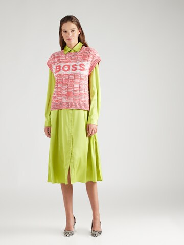 HUGO Shirt Dress 'Kleoma' in Green