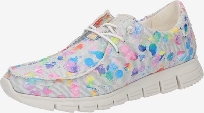 SIOUX Schnürschuh 'Mokrunner' in 36 in azur / grau / flieder / neonpink, Produktansicht