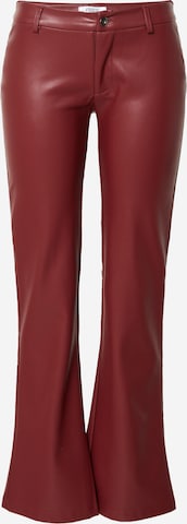 SHYX Flared Pants 'Svea' in Red: front
