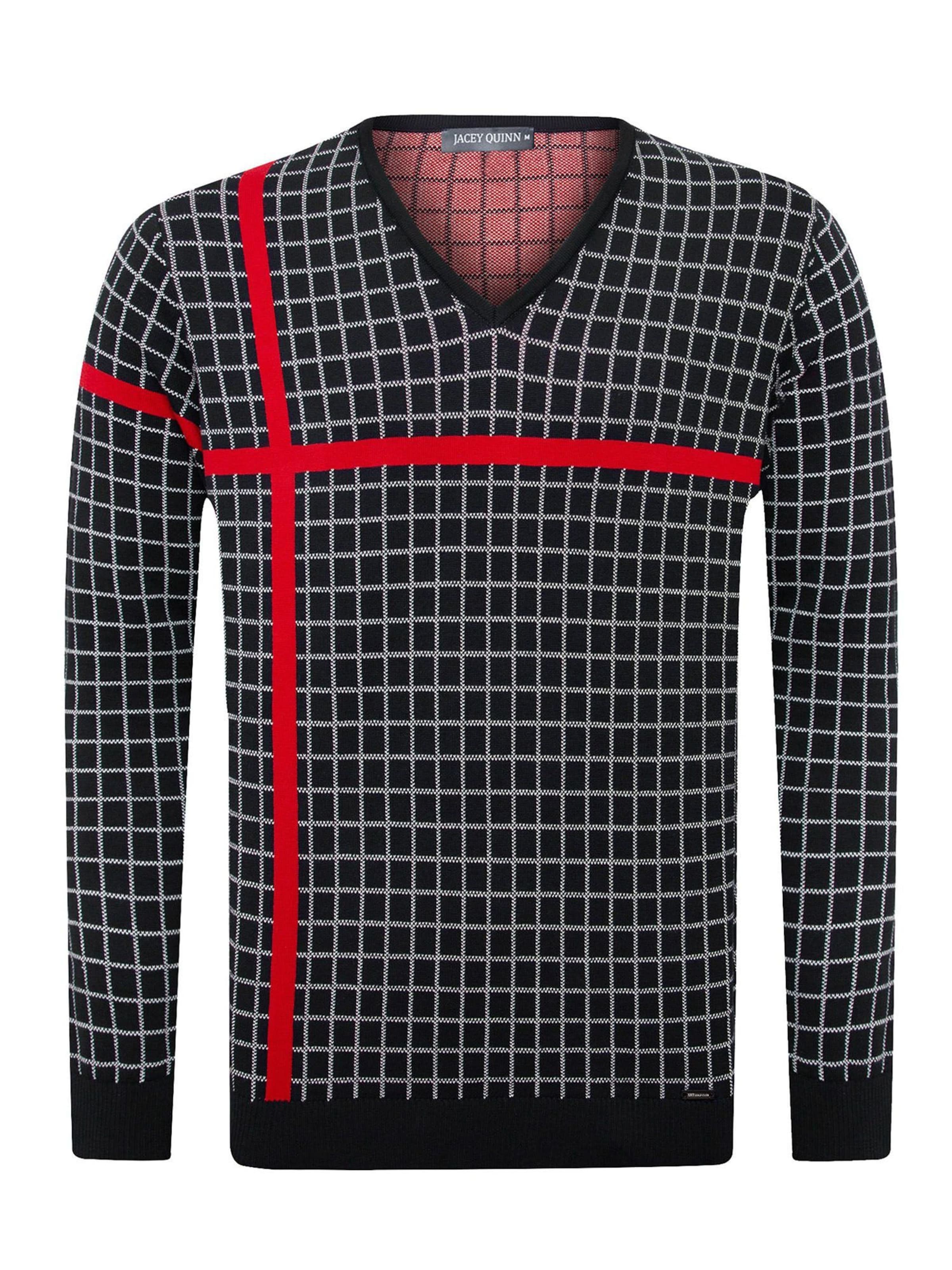 Jacey Quinn Neulepaita värissä musta: etupuoli