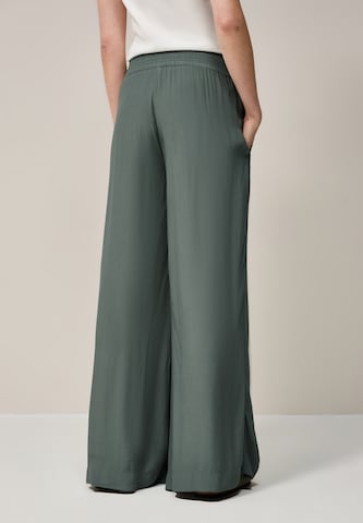 CECIL Wide Leg Hose in Grün