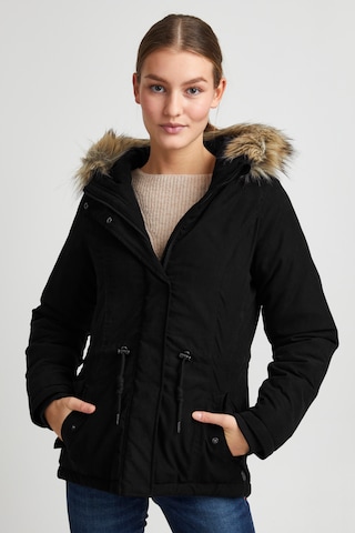 Oxmo Winter Jacket 'LONA' in Black: front