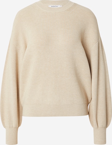 MSCH COPENHAGEN - Jersey 'Acentia Rachelle' en beige: frente