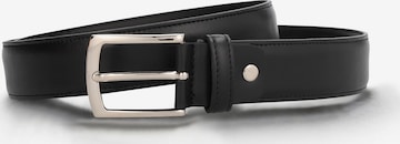 nae Vegan Shoes Gürtel 'Manresa' in Schwarz: Vorderseite