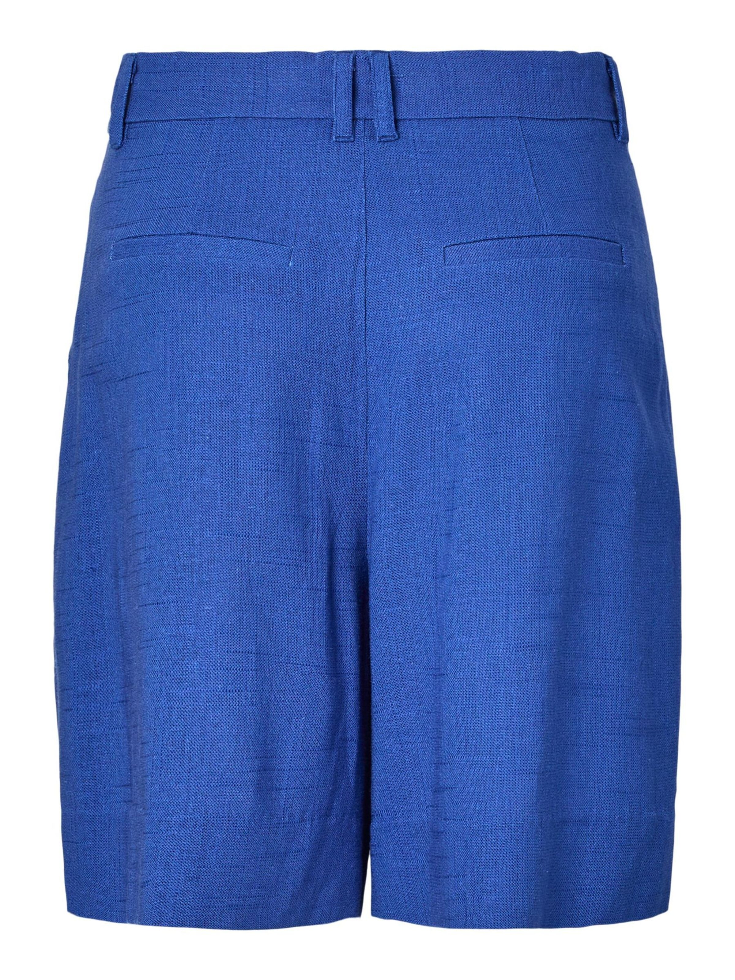 Wide leg Pantaloni con pieghe 'YASPrimo' di YAS in blu