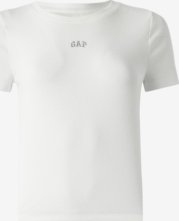 T-shirt GAP en blanc : devant