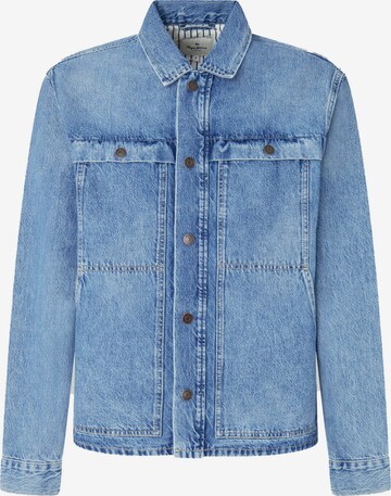 Pepe Jeans Between-Season Jacket ' DUNLOP ' in Blue: front