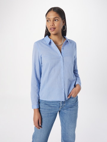 Camicia da donna 'LAURACHEMF' di BONOBO in blu: frontale