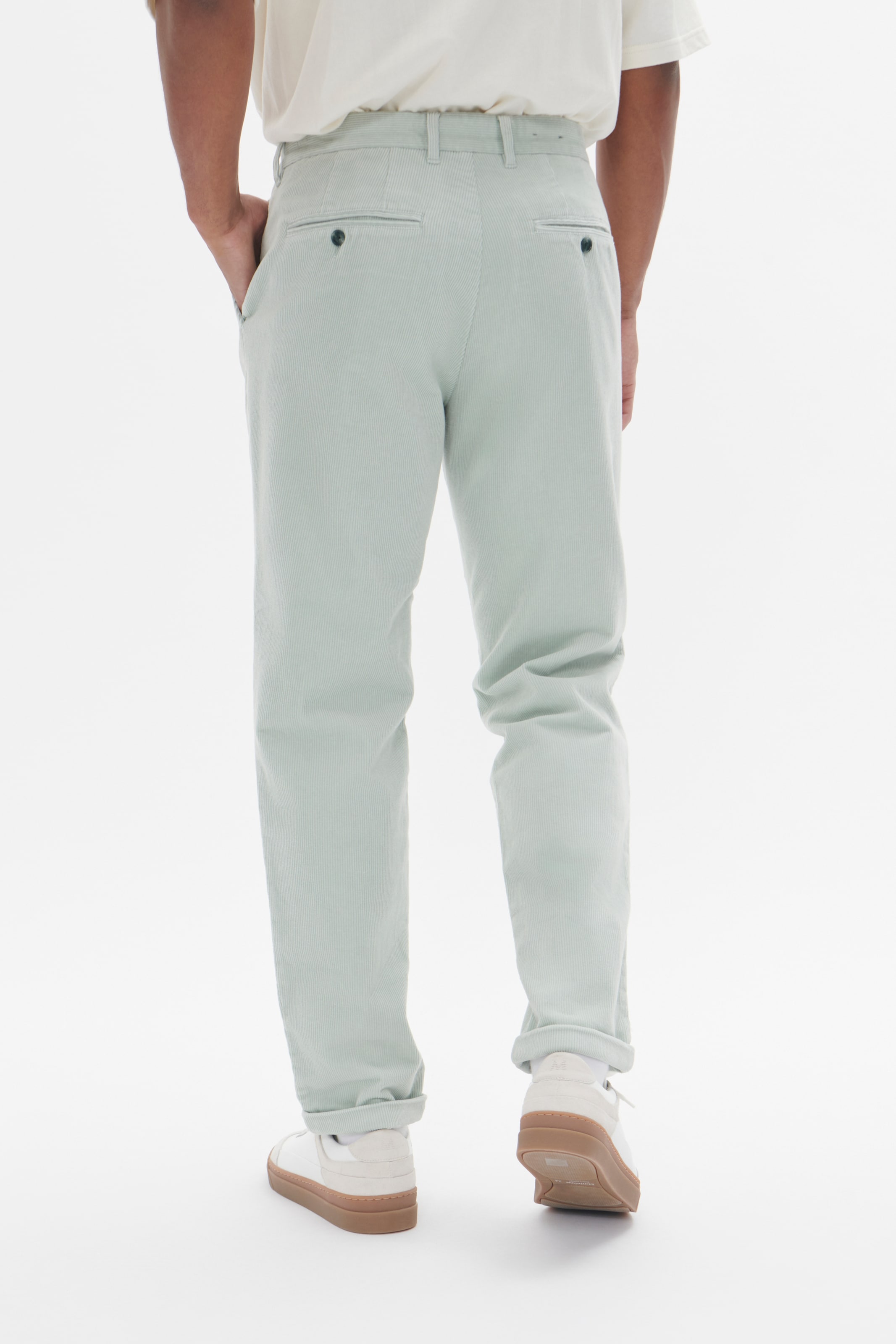 Matinique Regular Hose 'Liam' in Grün