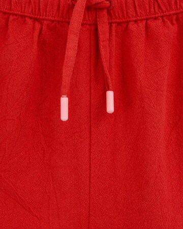 Largi Pantaloni de la WE Fashion pe roșu