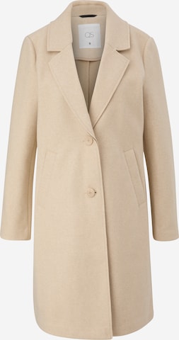 Manteau mi-saison QS en beige : devant