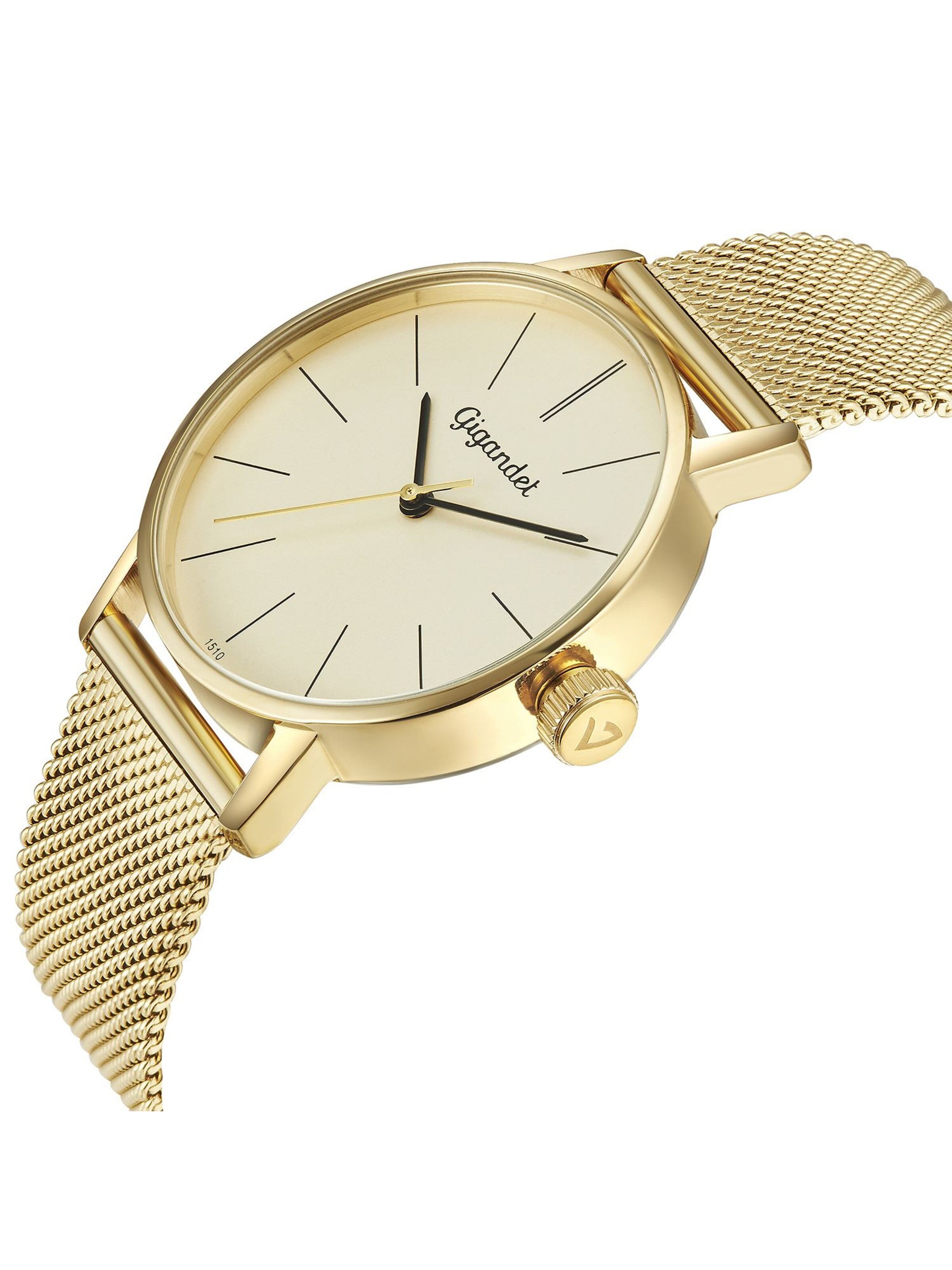 Gigandet Analog Watch 'MINIMALISM' in Gold