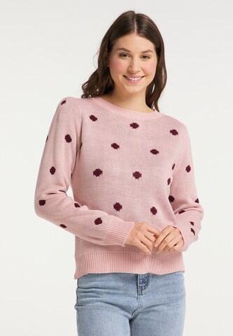 Pull-over MYMO en rose : devant