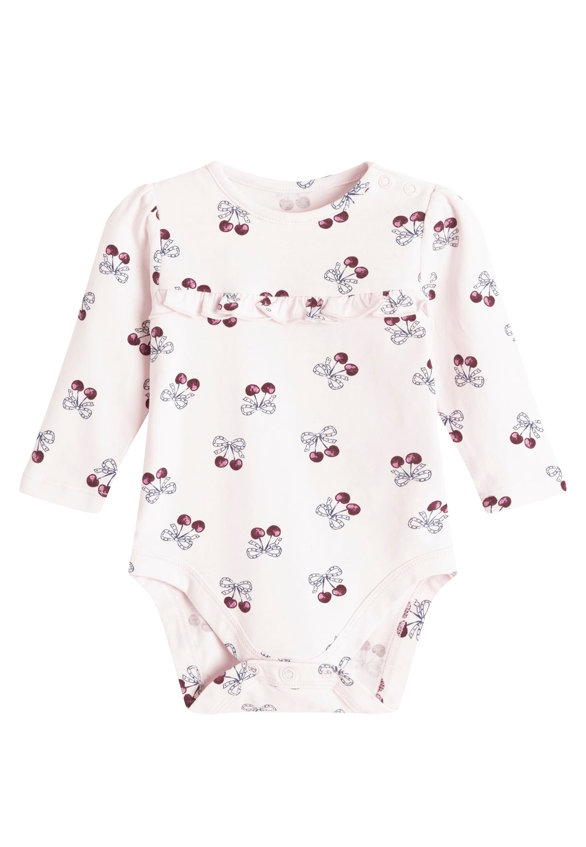 Cool Club Romper/Bodysuit in Pink: front