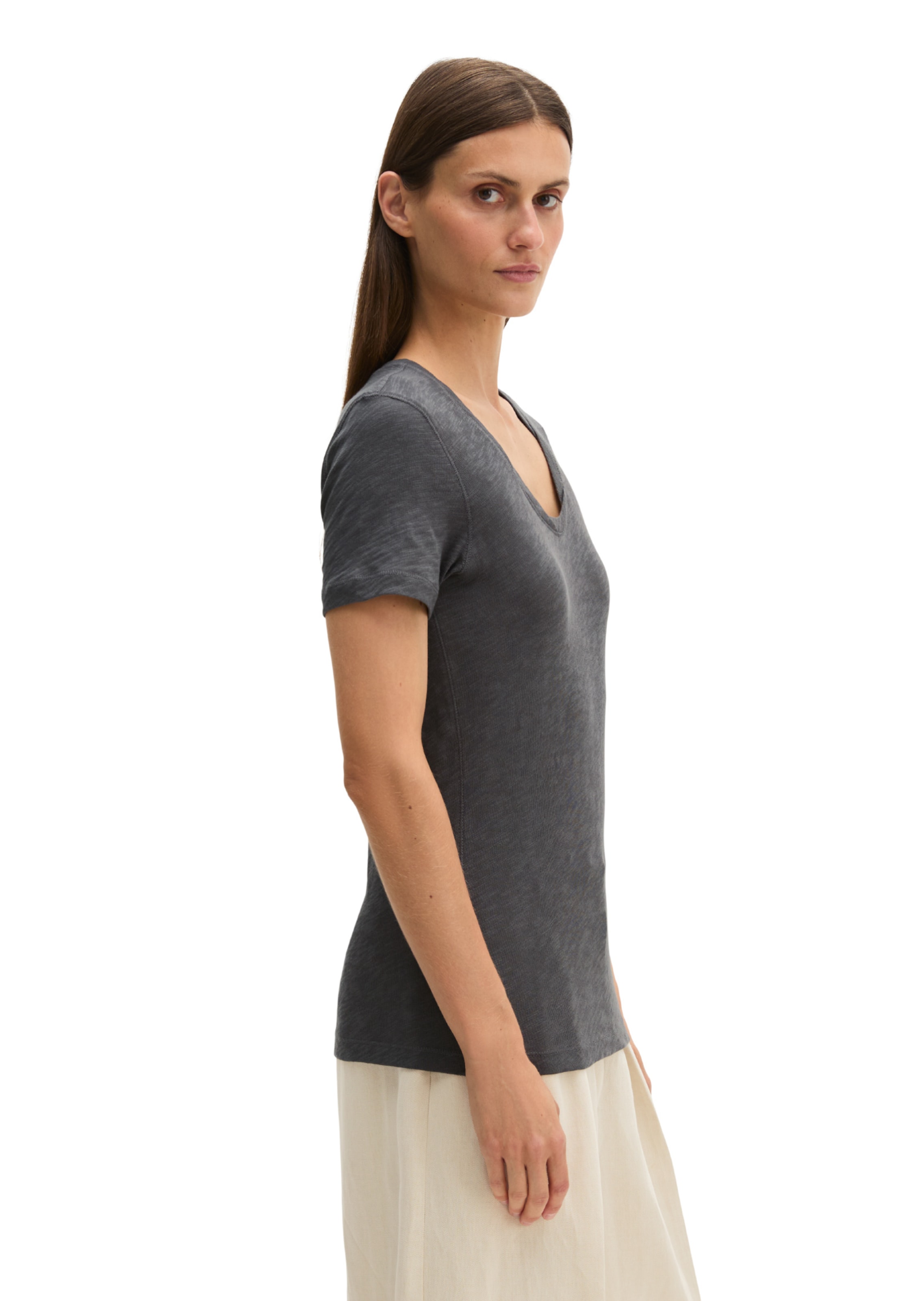 Marc O'Polo Shirt 'DfC' in Grijs