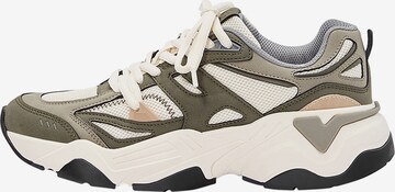 Pull&Bear Sneakers laag in Groen