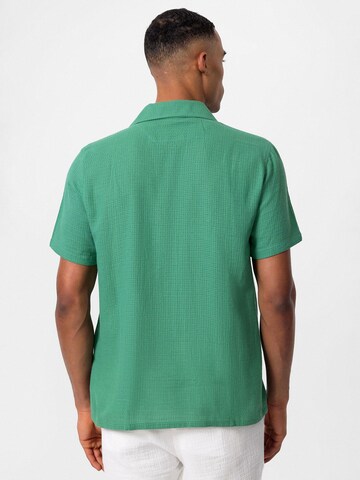 Coupe regular Chemise 'Manama' Antioch en vert