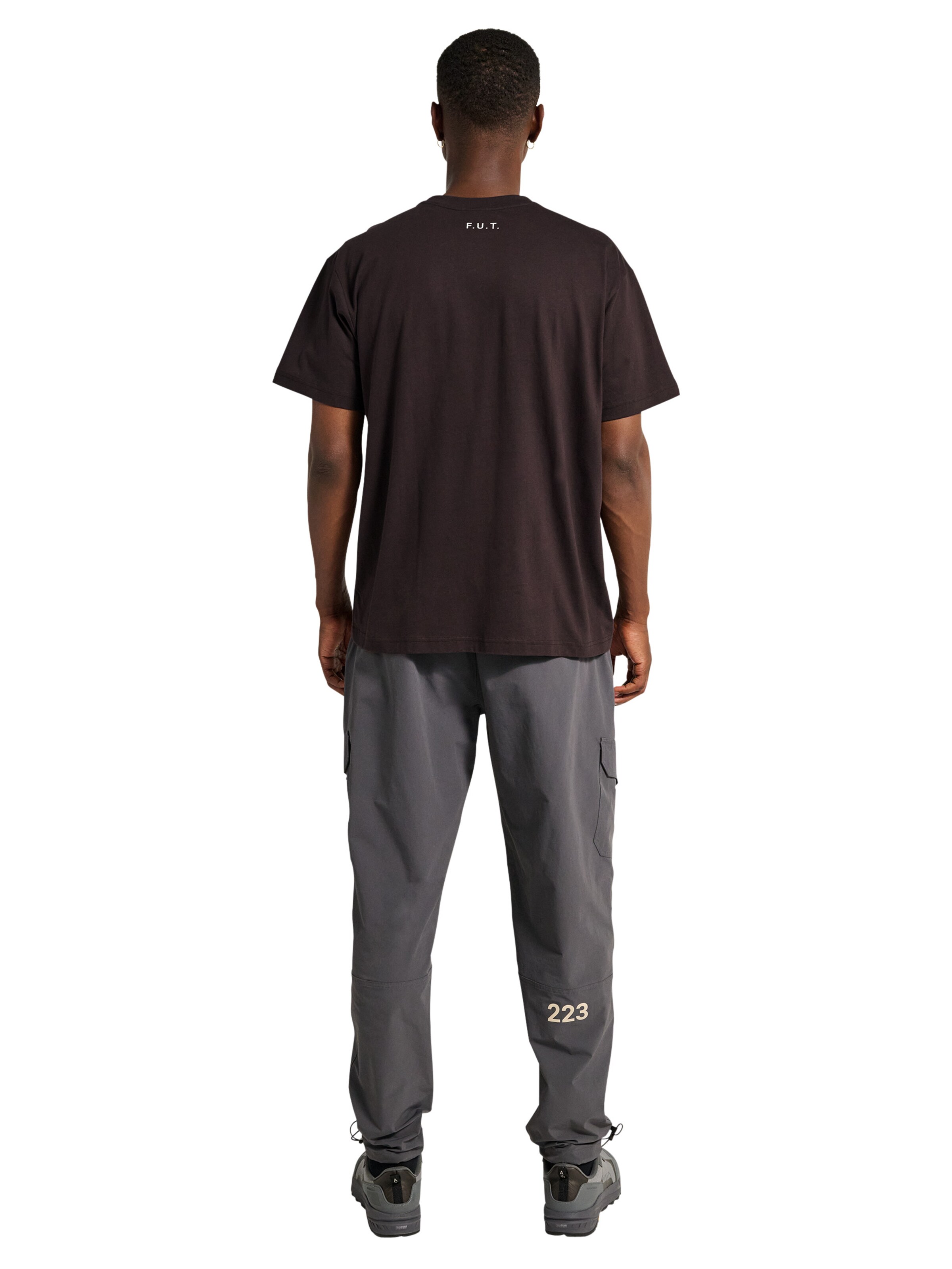 HALO T-Shirt in Braun