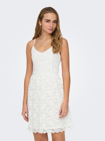 Robe 'LINNEA' ONLY en blanc : devant