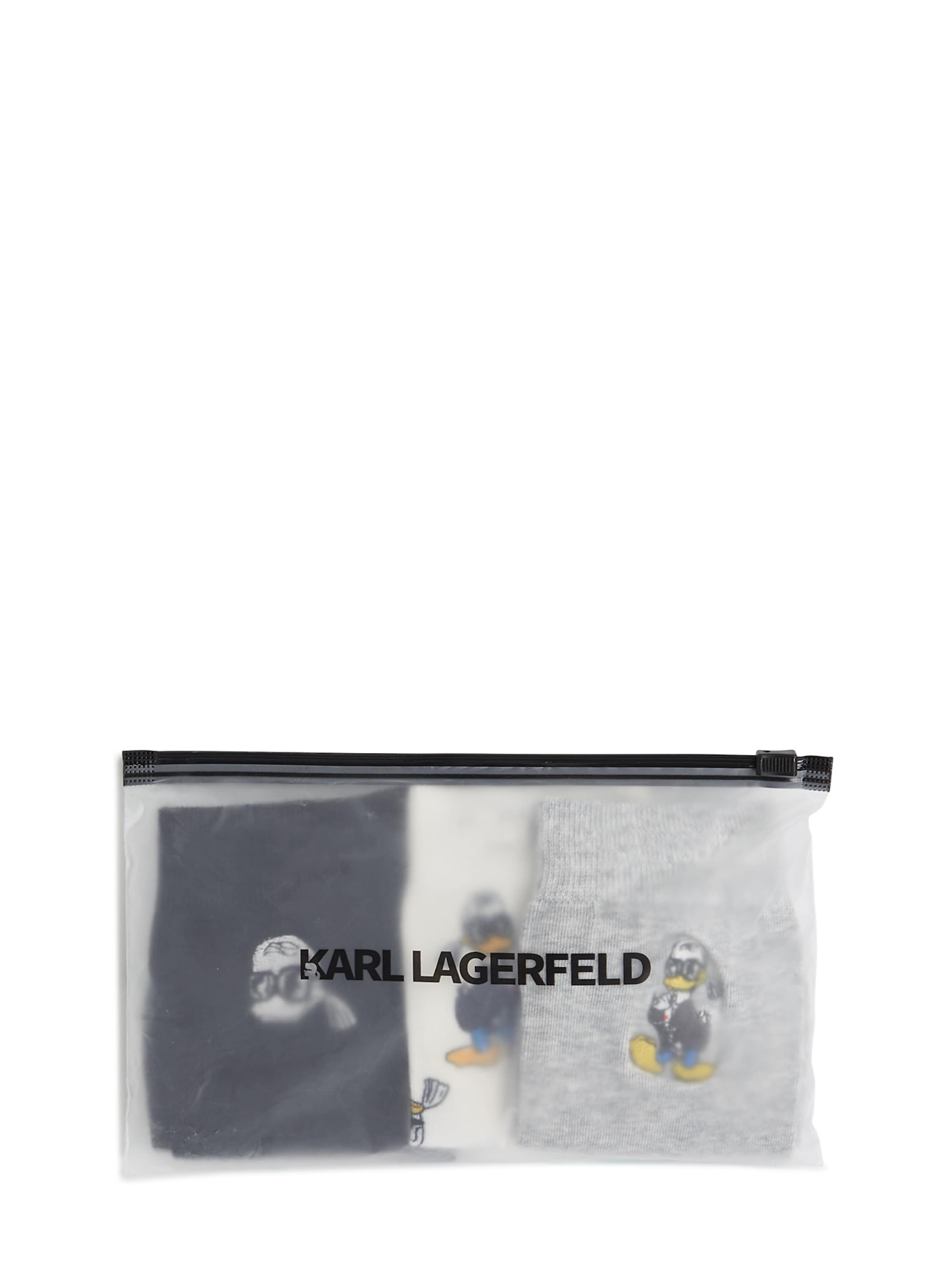 Karl Lagerfeld Κάλτσες 'Disney X Print' σε γκρι